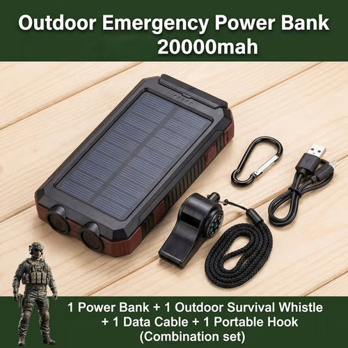 Solar Charger Power Bank 20000 mah