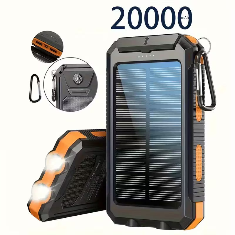 Solar Charger Power Bank 20000 mah