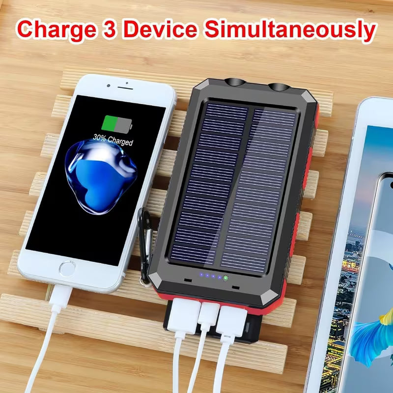 Solar Charger Power Bank 20000 mah