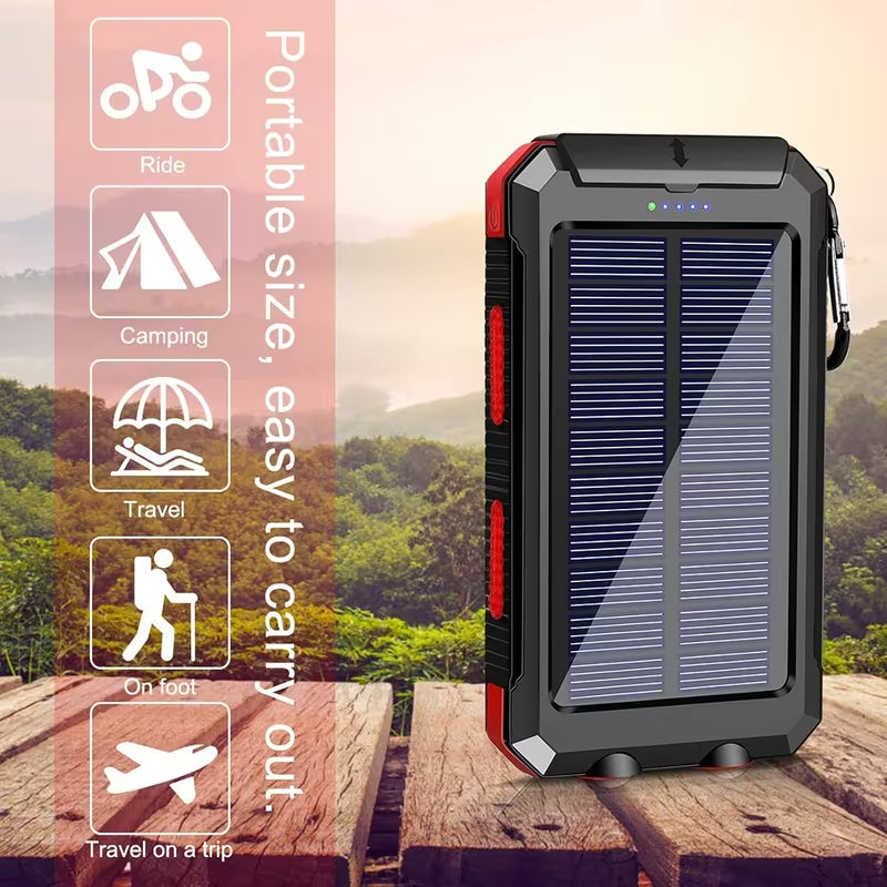 Solar Charger Power Bank 20000 mah